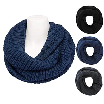 DG Hill Winter Infinity Scarf For Women Warm Lightweight Chunky Scarf Wrap DG Hill Winter Infinity Scarf For Women Warm Lightweight Chunky Scarf Wrap
