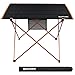 MARCHWAY Lightweight Folding Roll Up Camping Picnic Table, Ultralight Portable Compact for Outdoor Travel, Camp, BBQ, Beach, Tailgate Party, Hiking (Orange, Large)