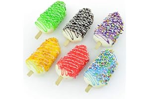 Nice purchase 6Color Realistic Artificial Cake Assorted Mixed Fake Cake Model Home Staging Equipment Crafts Photography Props Home Decoration (Ice Cream)