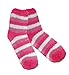 Microfiber Fluffy Chenille Socks Warm Pastel Color Sleeping Socks(12 Pair Set)