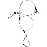 Tide Hunter Pro Shark Rig for Surf Fishing, Castable Beach Shark Setup with Mustad Circle Hook, Grouper Rig, Drone Fishing