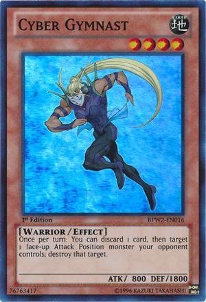 Yu-Gi-Oh! - Cyber Gymnast (BPW2-EN016) - Battle Pack 2: War of the Giants - Round 2 - 1st Edition - Super Rare