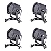 CO-Z 4pcs DMX Controlled LED Stage Lights, 86 RGB Sound Activated Par Stage Effect Lighting for Home Party Festival Bar Club Wedding Church Uplighting
