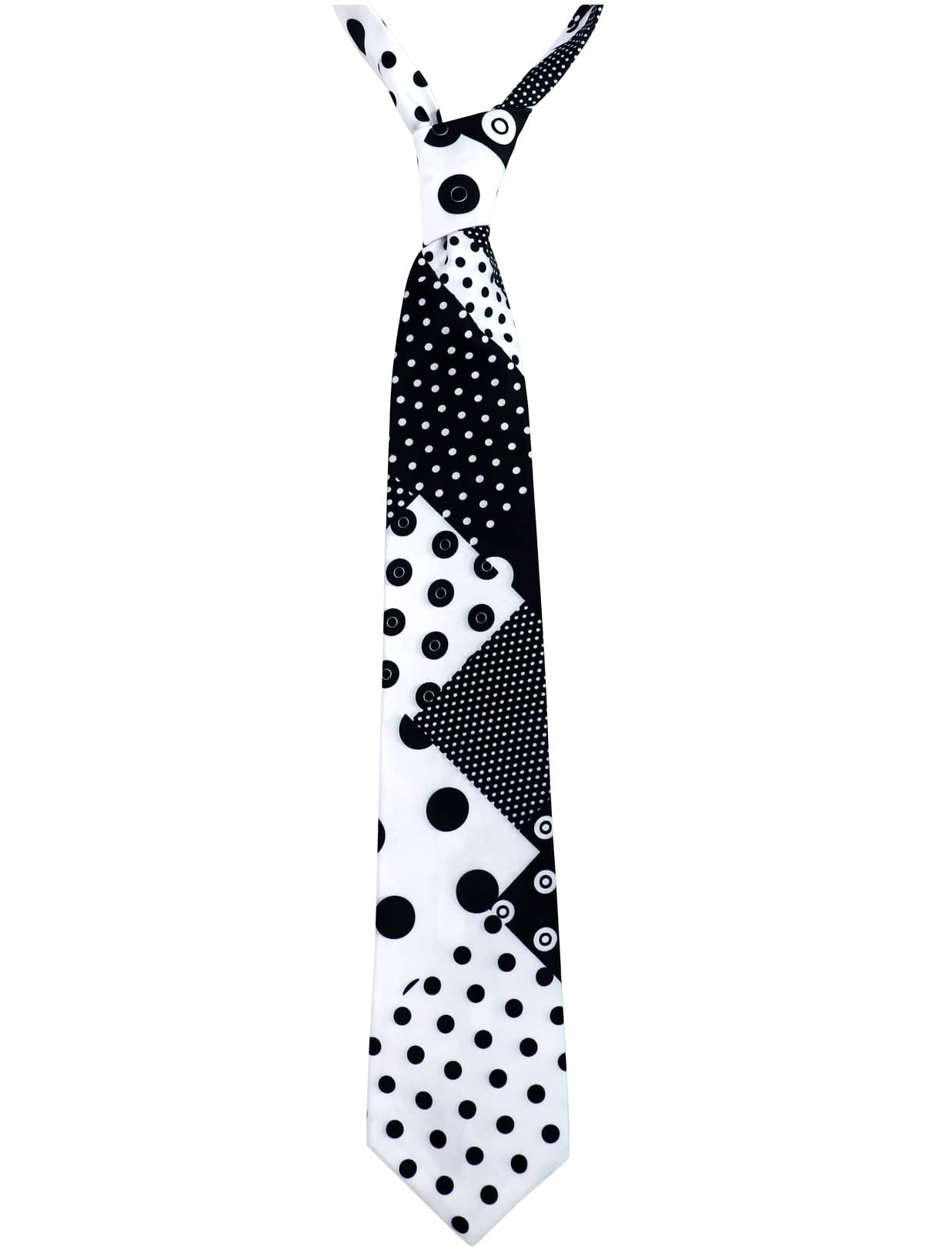 C-ZOFEK Jim Carrey Cosplay Tie for Anime Costume Accessary, Black, One size