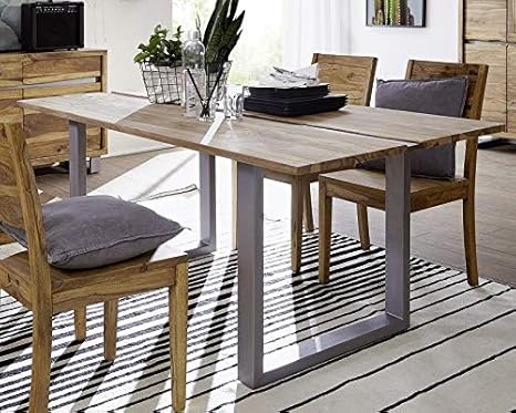 Esstisch für leckere Mahlzeiten 180x90cm Bahrain Sheesham Massivholz