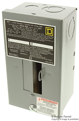 SQUARE D BY SCHNEIDER ELECTRIC - QO2L30S - CIRCUIT BREAKER,LOAD CENTER