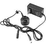 Fdit Colorful Mist Maker for Water Fountain Pond with Power Adapter 110-240V US Plug +Power Adapter(US Plug)