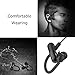JESBOD QY11 Wireless Headset Bluetooth 4.1 with Mic IPX4 Sweatproof Noise-Canceling for Running.