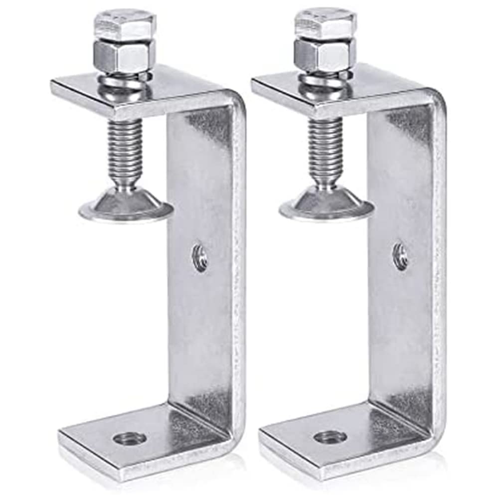 Dojimayisc Metal Clamp Heavy Duty Clamp C Clamp Woodworking Clamp with Wide Jaw Openings (100MM), 2PCS