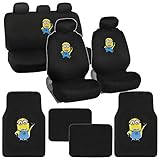 Despicable Me Minions Car Seat Covers & Floor Mats - Full Interior Set - Universal Fit