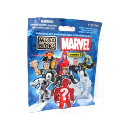 Marvel Mega Bloks Series 3 Minifigure Mystery Pack 1 RANDOM Mini Figure