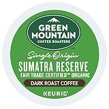 Green Mountain Coffee Roasters Sumatra Reserve single serve K-Cup pods for Keurig brewers, 96 Count