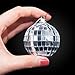Ivenf 6 Pcs Mirror Ball 2 inch, 70's Disco Party Decoration, Christmas Tree Wedding Birthday Party Ornaments