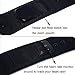 Adjustable Ankle Band with Snaps Closure for Men and Women, Compatible with Fitbit Blaze Fitbit Charge 2/3/4/5 Fitbit Zip Fitbit Inspire HR or Garmin Vivofit/2/3/4 (Black, Medium)