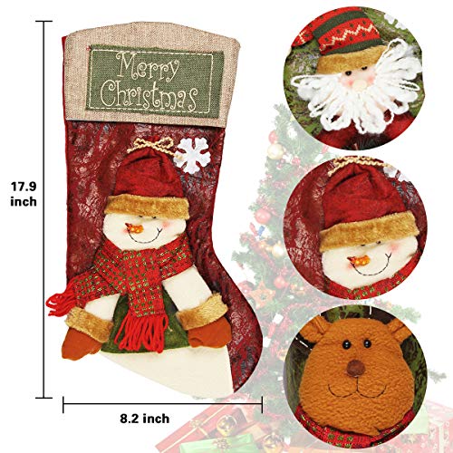 1 Dreampark+Christmas+Stockings+Character+Decorations