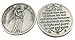 Guardian Angel Medal Be At My Side to Light and Guard Pocket Token