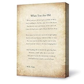 Canvas Wall Art for Living Room,Bedroom Home Artwork Paintings Love Poems Ready to Hang - 12x18 inches