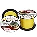 Pisfun Super Strong Braided Fishing Line 4 Strands Fishing Line Saltwater Freshwater 14-80LB 500M(547 Yard)/1000M(1100 Yard) Advanced Braided line