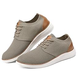 VILOCY Men's Fashion Dress Sneakers Casual Walking