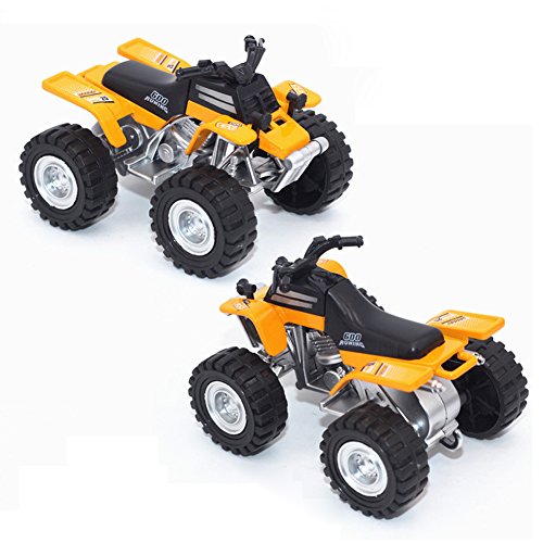 VANTIYAUS 2 Packs Alloy Beach Motorcycle Toys,Pull Back Model Beach Motorcycle Cars ,Gift Idea Kids Toys for Boys Girls - Thumbnail 3