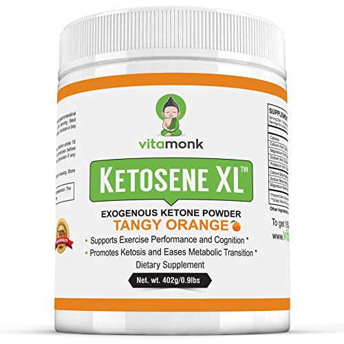 Ketosene XLTM 30 Servings Extra Large Exogenous Ketones Powder - Kickstart Ketosis Within 1-Hour with a Pure Blend of Calcium and Magnesium Ketone BHB Salts (KetoVantage BHB) - for Keto Diet Bulk Ketosene XLTM 30 Servings Extra Large Exogenous Ketones Powder - Kickstart Ketosis Within 1-Hour with a Pure Blend of Calcium and Magnesium Ketone BHB Salts (KetoVantage BHB) - for Keto Diet Bulk
