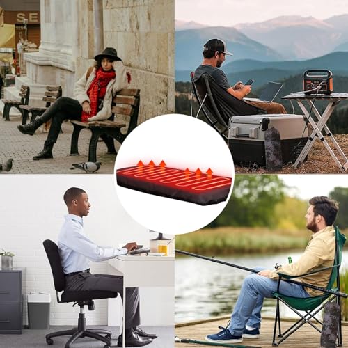 Heated Bleacher Seats, Inflatable Portable Heated Stadium Seats