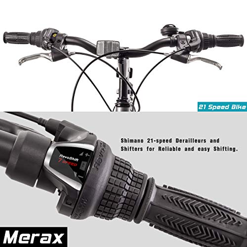 Merax FT323 Mountain Bike 24 Speed Front Suspension Aluminum Frame