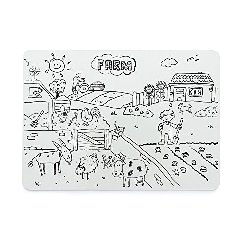 Dry Erase Boards - Quantity Lap Board Pack with 20 Boards, 20 Felt Erasers - Without Markers - 20 Whiteboards + Eraser - Thumbnail 6