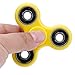 Fidget Spinner, [2 pack] iVoler Hand Spinner EDC Toy Tri-Spinner Ultra Durable Bearing Non-3D printed Fidget Focus Novelty Toy (Yellow)