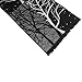 Women and men's Modal Super Soft Oblong Scarf 7312 Inches (black)