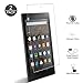 [2-Pack] All New Fire HD 8 Screen Protector, Premium HD clear Tempered Glass Screen Protector for Fire HD 8 Inch Tablet (2018/2017/2016 release)