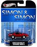 Hot Wheels Retro Simon & Simon 1:55 Die Cast Car 1985 Chevrolet Camaro IROC-Z