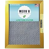 16X20X1 CARTER | MERV 8 | Lifetime HVAC & Furnace Air Filter | Washable Electrostatic | High Dust Holding Capacity