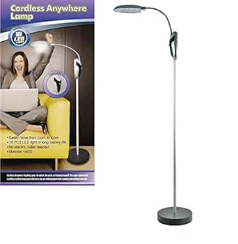 Cordless Portable Battery-Operated LED Take It Anywhere Reading Floor