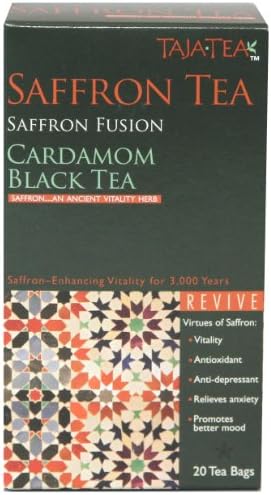 Saffron Cardamom Black Tea (12 pack)
