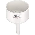 StonyLab Porcelain Buchner Funnel 120mm, Porcelain Buchner Filter Funnel OD 12cm for Laboratory (120mm)