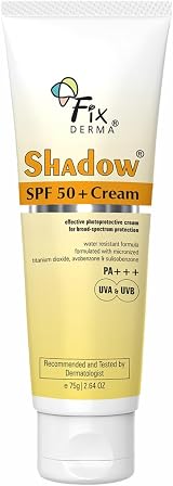 Fixderma Shadow SPF 50+ Sunscreen Face Moisturizer Water Resistant 2.64oz view 1