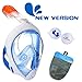 ME MARTIAN ELITE Tribord/Subea Easybreath (2019 Version) Full Face Snorkel Mask with Waterproof earplug, Enhanced Anti-Fog and Anti-Leak