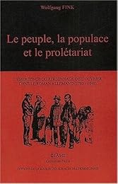 Le  peuple, la populace et le prolétariat