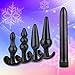 CONtenct 7PCS Vibritor Anul Plug Adult Six Toys Kit Band Slave Toy Games for Couple sthumb 1