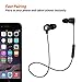 Magnetic Wireless Sports Bluetooth Headphones, Htronics In-Ear Earbuds IPX4 Waterproof Earphones Stereo with Mic Bluetooth V4.1 for iPhone Android Smartphones(Black)