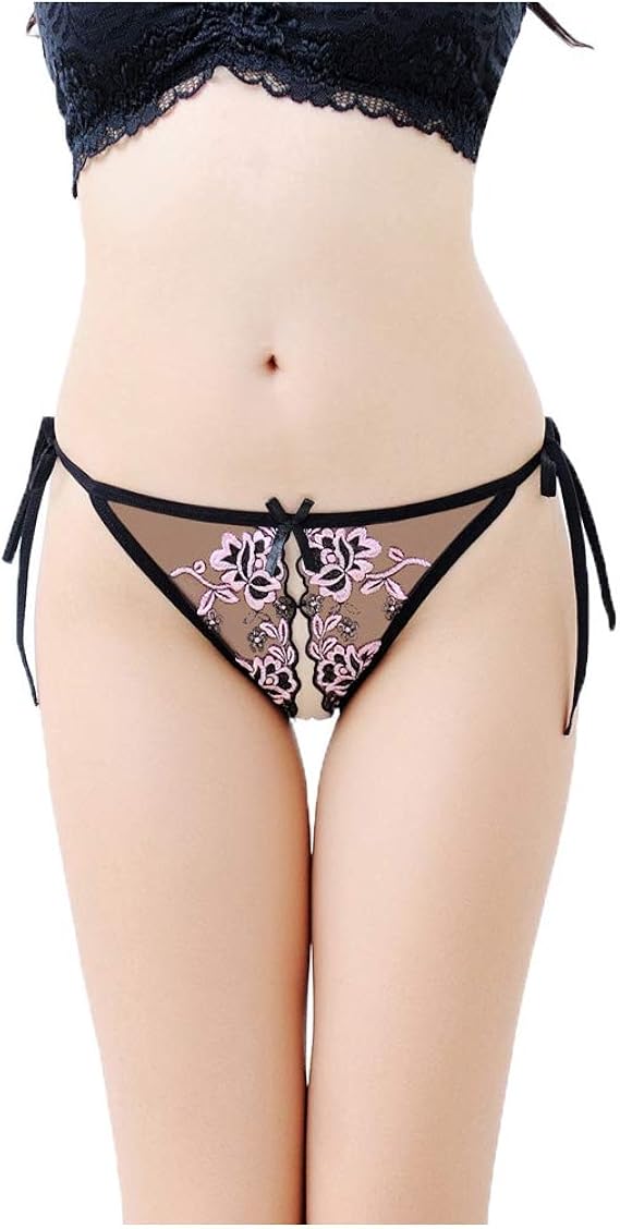 Amazon Co Jp Tバック レディース セクシー 過激 リボン 紐パン 穴あき 刺繡 花柄 下着 女性 大きいサイズ シームレス ランジェリー 通気性 透け 魅力的 エロ下着 美尻効果 ストレッチ パンティ レース おしゃれ ショーツ 誘惑 快適 女性らしさ Tバックショーツ ピンク
