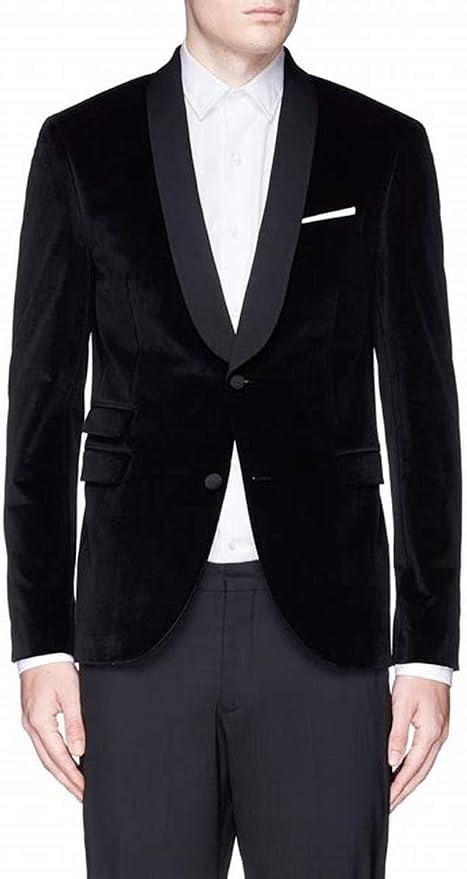 Damen Samt-Anzug 2-teilig – Blazer & Hose, Kerbe-Revers, Elegant Für Hochzeit & Business