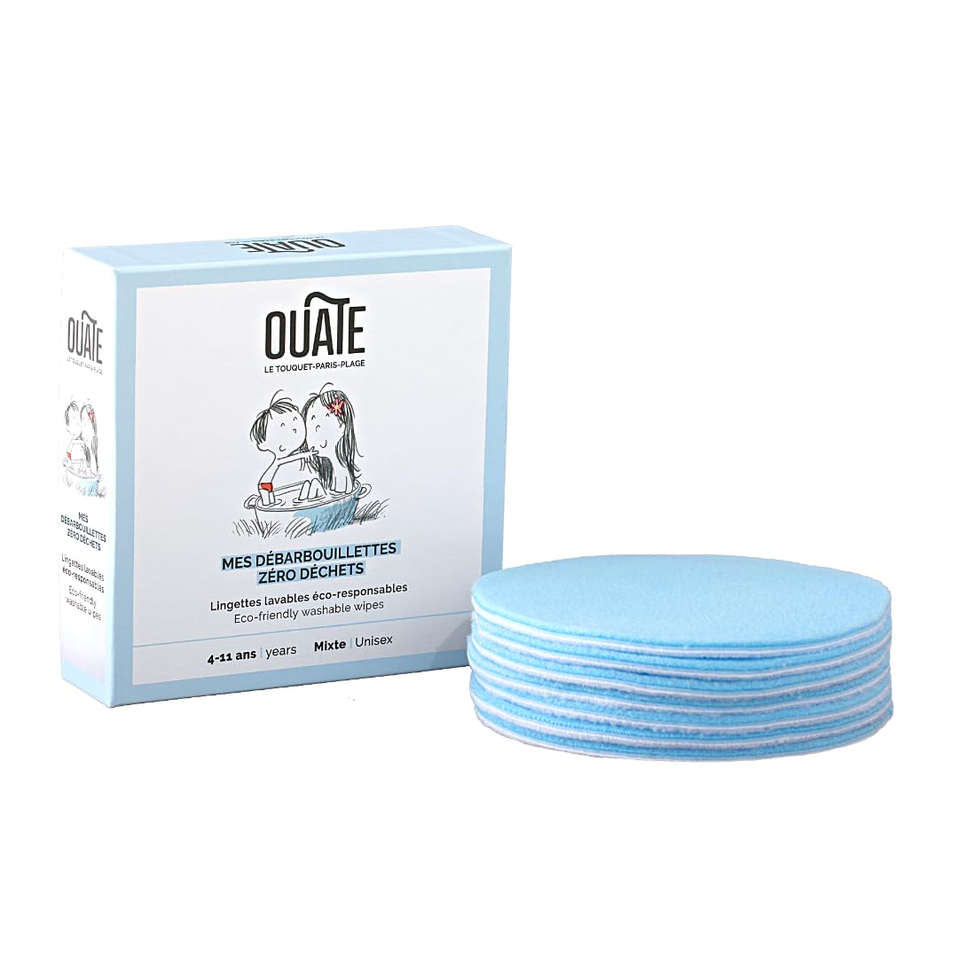 Washable microfleece cotton pads - My washcloths zero waste