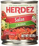 Herdez Salsa Casera (3 pack) 7 Oz. Cans for a total of 21 oz.