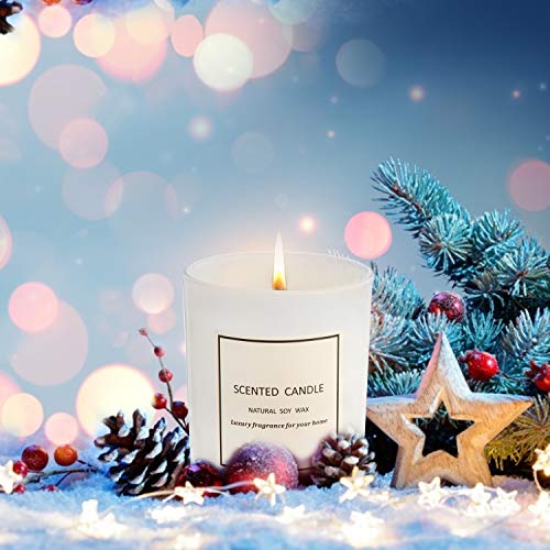 Gifts for Women Scented Candles 100% Pure Natural Soybean Wax with Strongly Fragrance Essential Oils for Stress Relief and Aromatherapy - Thumbnail 5