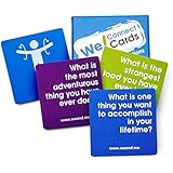 We! Connect Cards Icebreaker Questions Trust Building Games Teambuilding Activities Conversation Starters for Meetings and Wo