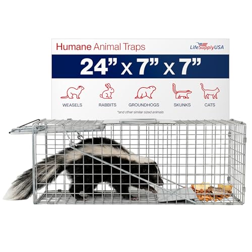 Humane Live Animal Cage Trap