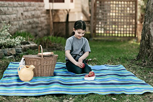 Beach Mat, Picnic Mat, Camping Mat, All Purpose Mat - Use the Waterproof Mat, Large Mat is 57"x80". - Thumbnail 7