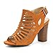 DREAM PAIRS MUMBAI New Women's Evening Dress Open Toes Chunky Mid Heels Wedding Pumps Summer Sandals